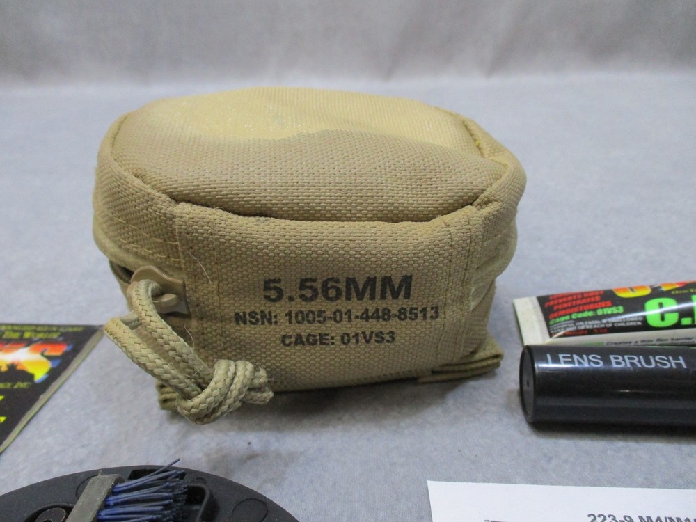 USGI 5.56/.223 Cleaning Kit OTIS System Tan Soft Pack Complete