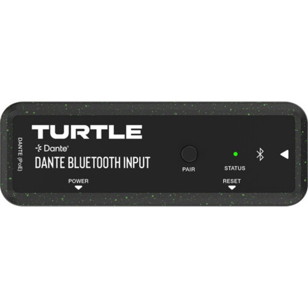 Turtle AV Dante Dual-Channel Bluetooth Input Adapter