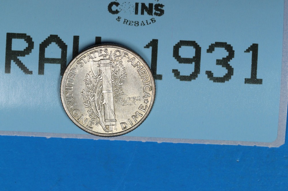 1940 10C MERCURY HEAD SILVER DIME Early US Type RAW-1931