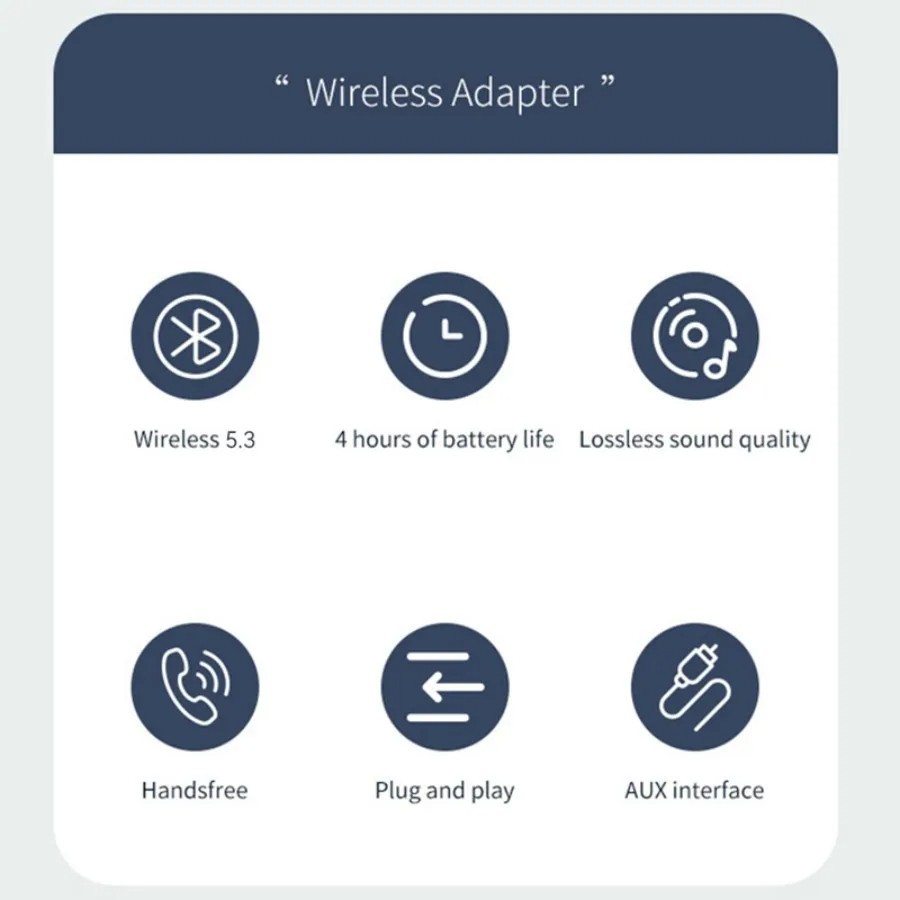 USB Wireless Bluetooth Transmitter Receiver for Car Music Audio Aux Adapter lot