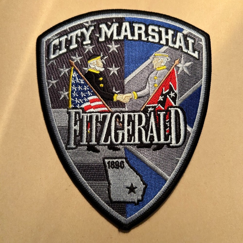 Fitzgerald City Marshal Georgia GA patch