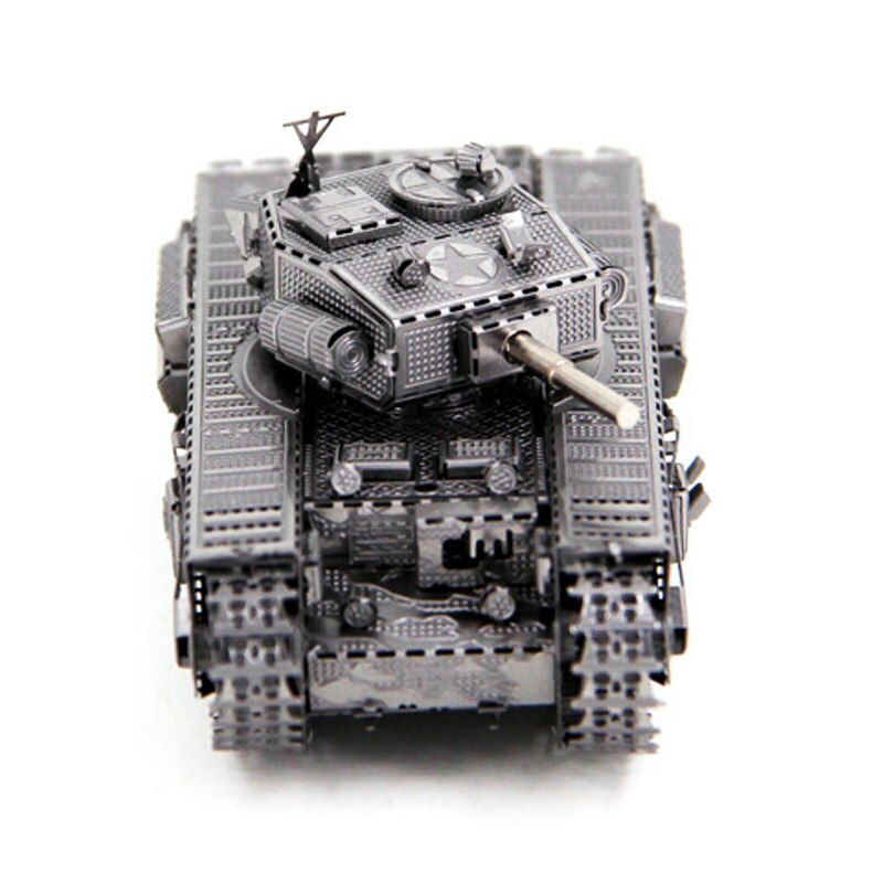 3D Metal Puzzle Tank Assembling Model DIY Creative Decoration Collection Toy