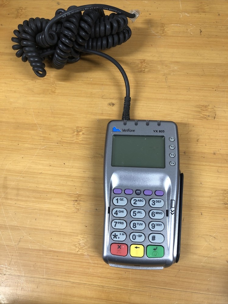 Verifone VX 805 - Pin Pad Card Reader Swipe or Insert Chip