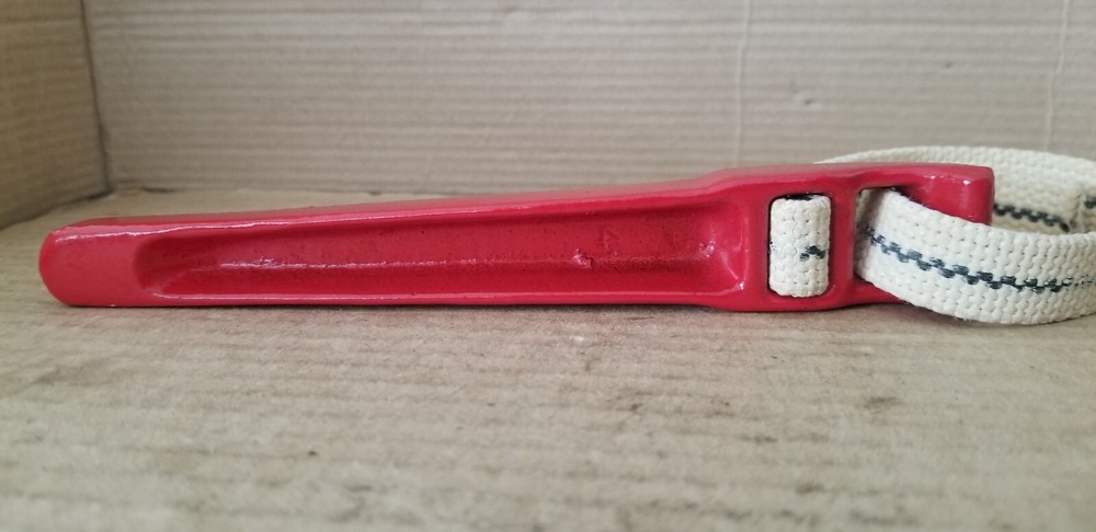 Vintage 7" Red Strap Wrench , VGC