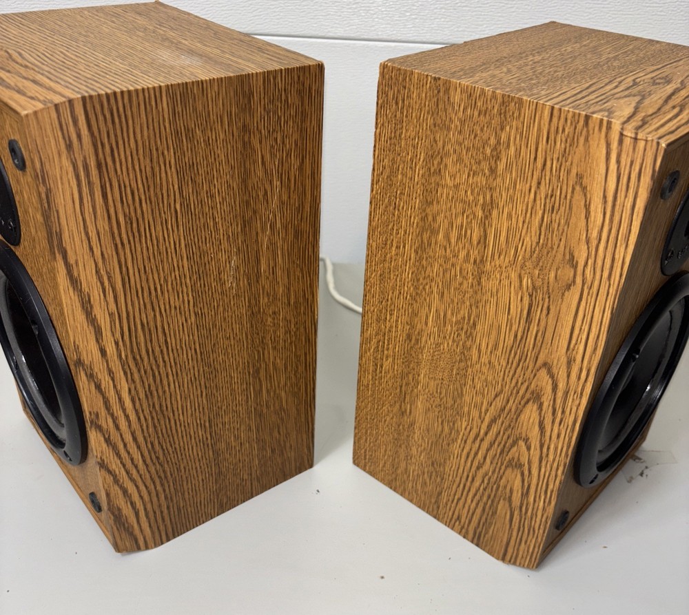 Infinity Reference E-L Bookshelf Speakers NEW FOAM - OEM Poly Graphite Woofers