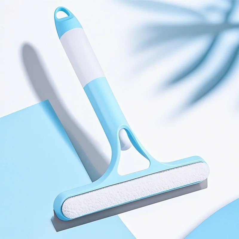 Window Cleaning Tool 3-in-1 Squeegee Spray Bottle Microfiber Cleaner