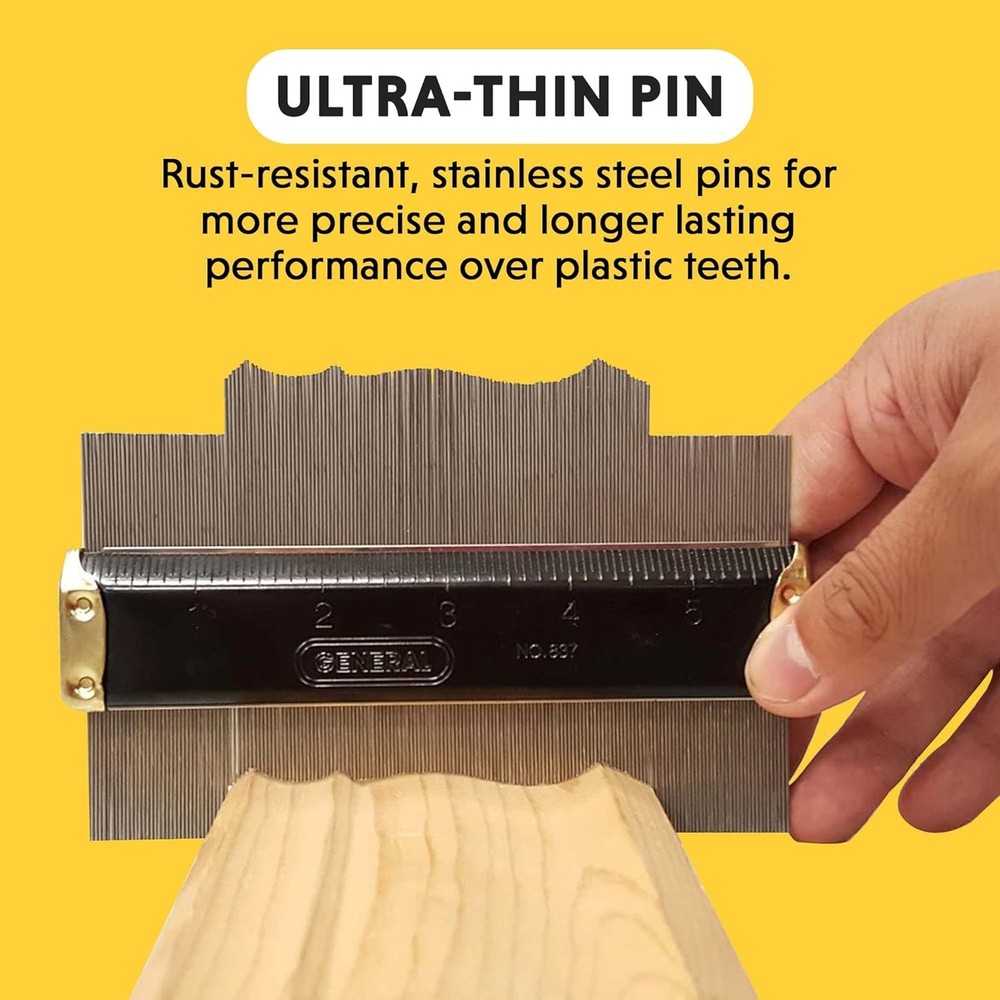 Contour Gauge 6 Inch Angle Finder Tool