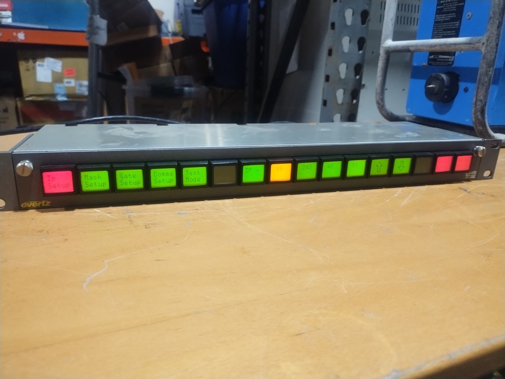 Evertz Quartz CP-1000E Intelligent Router Control Panel