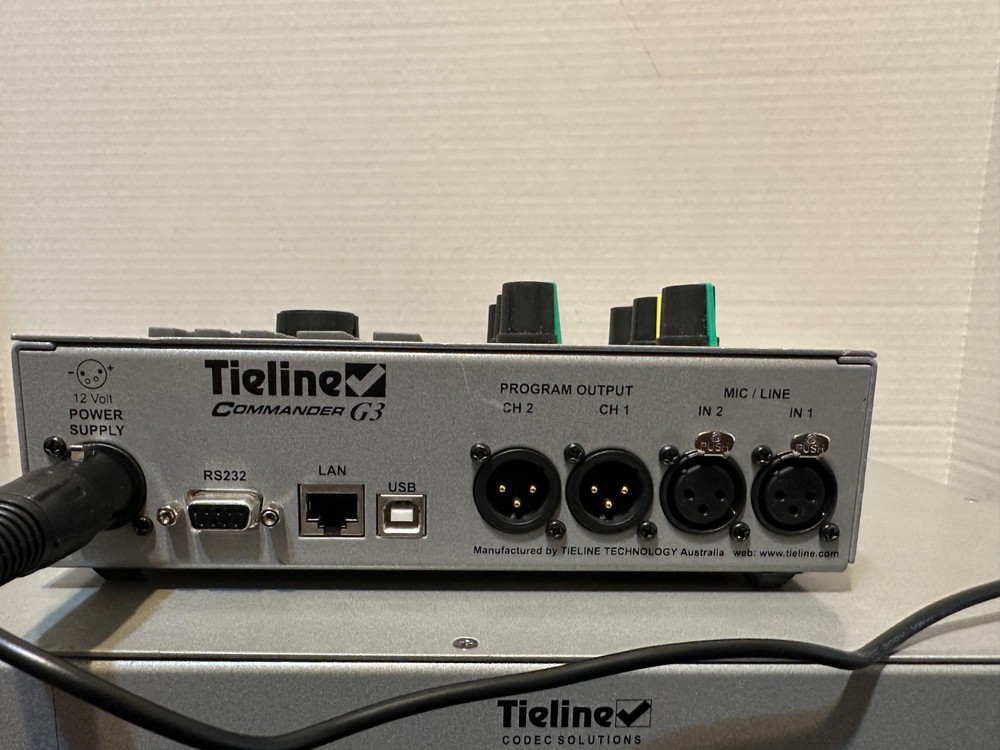 Tieline Commander G3 IP POTS Rack and Portable Broadcast Audio Codec