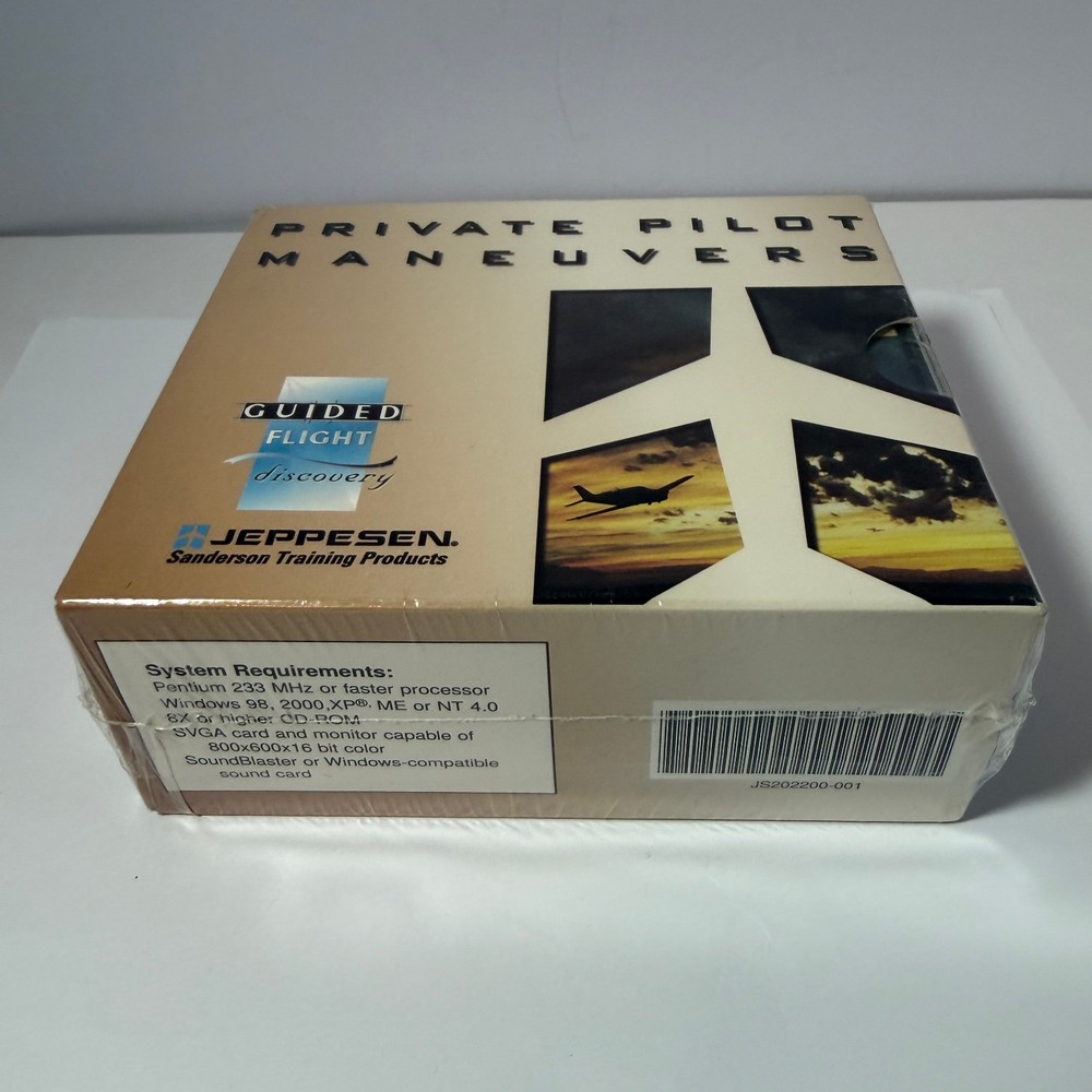 Private Pilot Maneuvers Training Software 5 CD Set