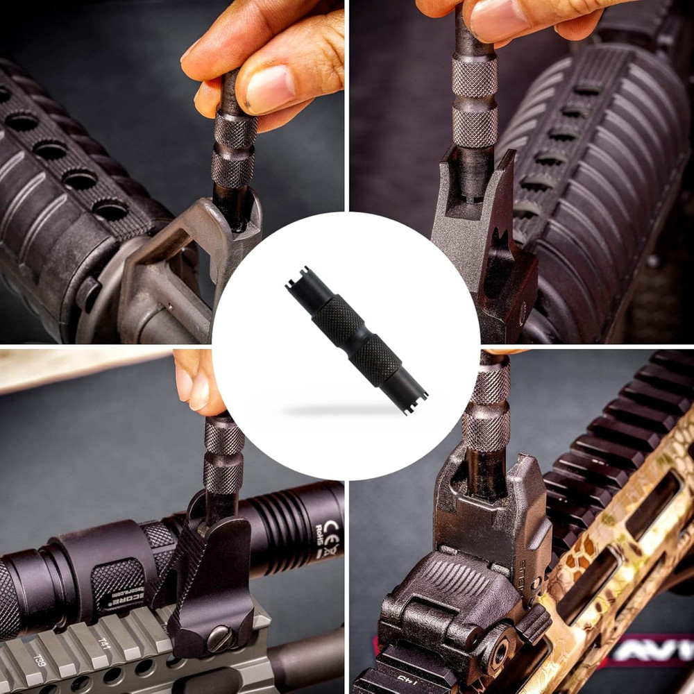 1 PCS Front Sight Tool Precise Front Sight Adjustment Tool with 4 & 5 Prong for