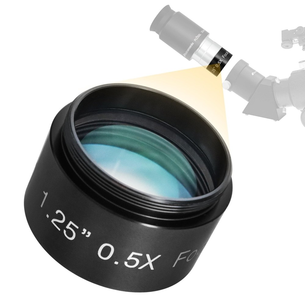 0.5X Focal Reducer for Telescope, Fully Multi Coated Field Corrector Imaging ...