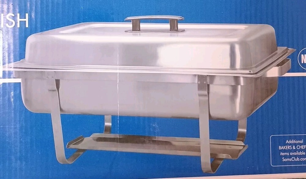 New Chafing Dish 8 Quart Bakers & Chefs