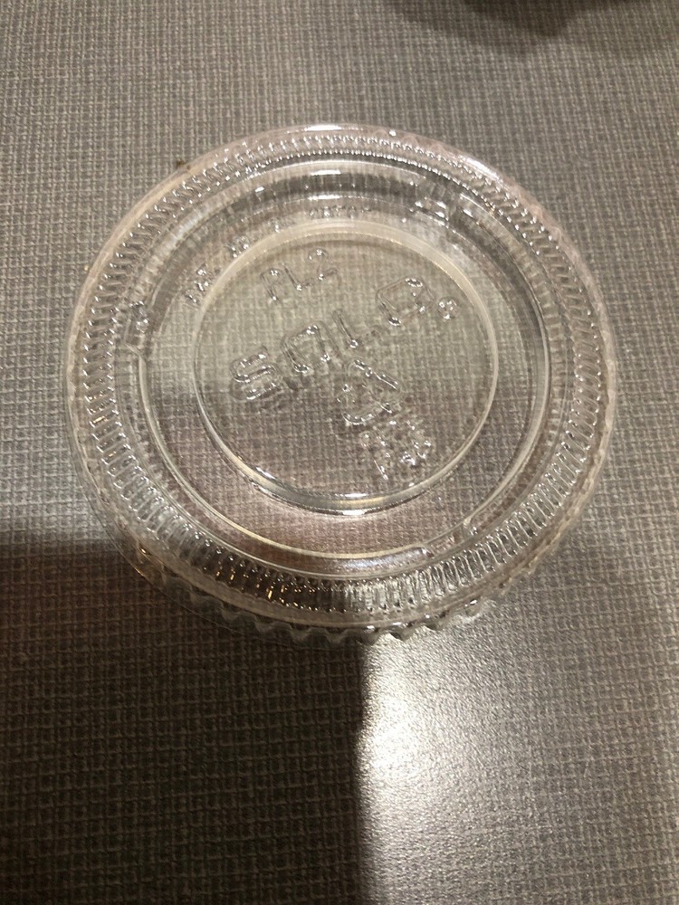 200 Solo Plastic 2 Ounce Cup Lids Pl2 2 Oz Lids Only