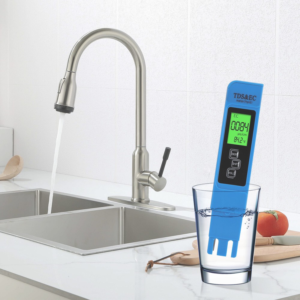 2PC TDS Meter Digital Tester Water Quality Testing Kits Drinking Water 0-9990ppm