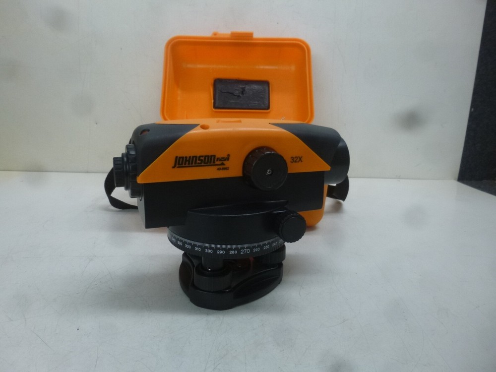 NEW! Johnson Level & Tool Automatic Level, Optical, 32X, 450 ft., 40-6962
