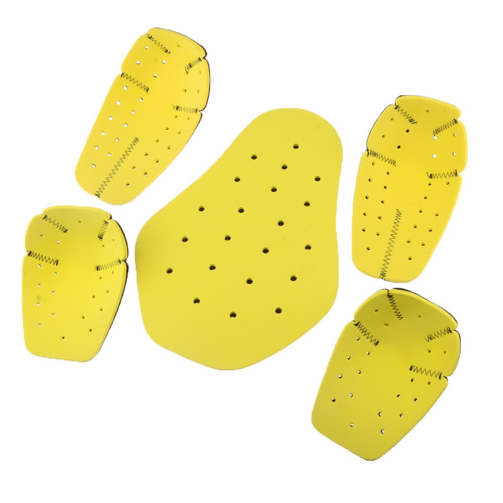 5pcs Motorcycle Elbow/Back/Shoulder Pads Armour Insert