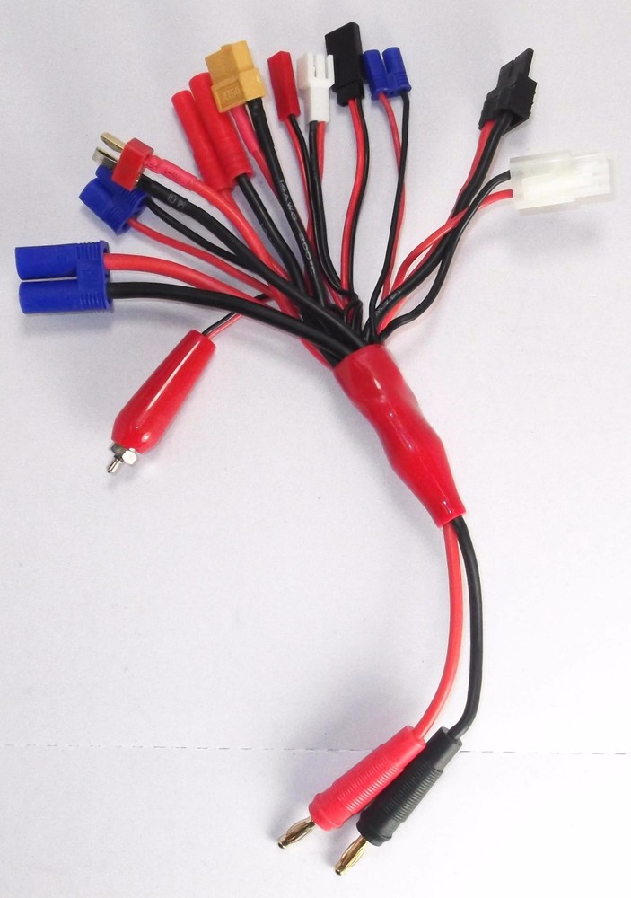 RC 12 in 1 Multi Charge Plug Adapter Set