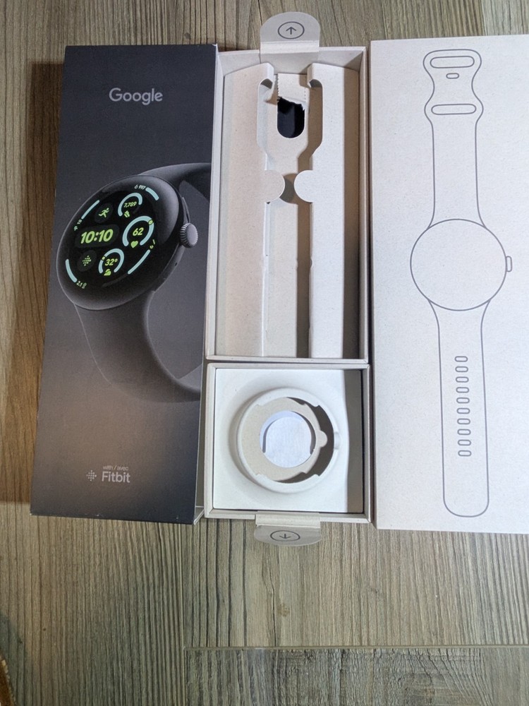 Empty Original Google Pixel Watch 4 Box