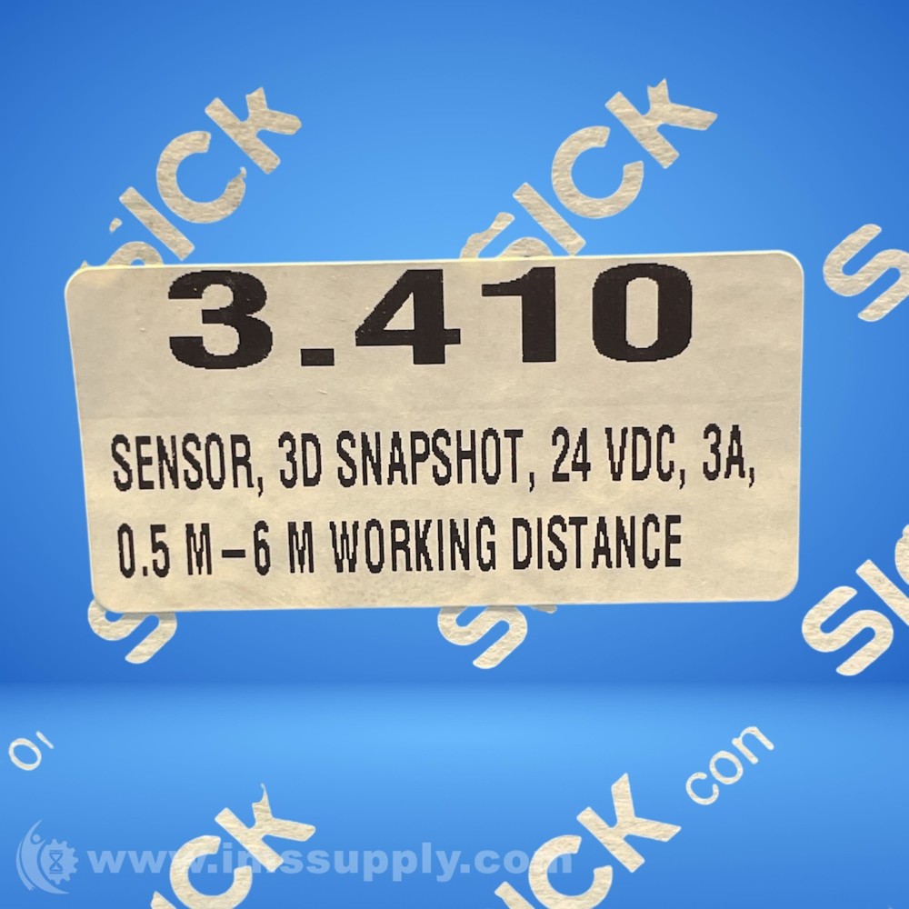 Sick V3S130-2AABAAB 3D Vision Sensor FNFP