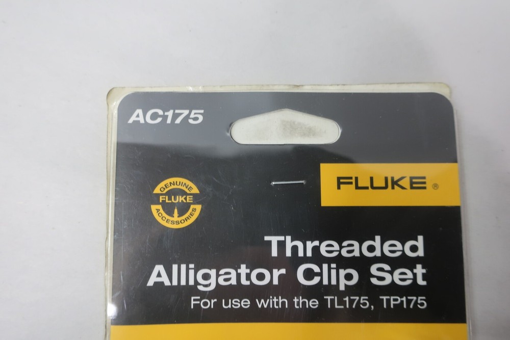 Fluke AC175 Threaded Alligator Clip Set