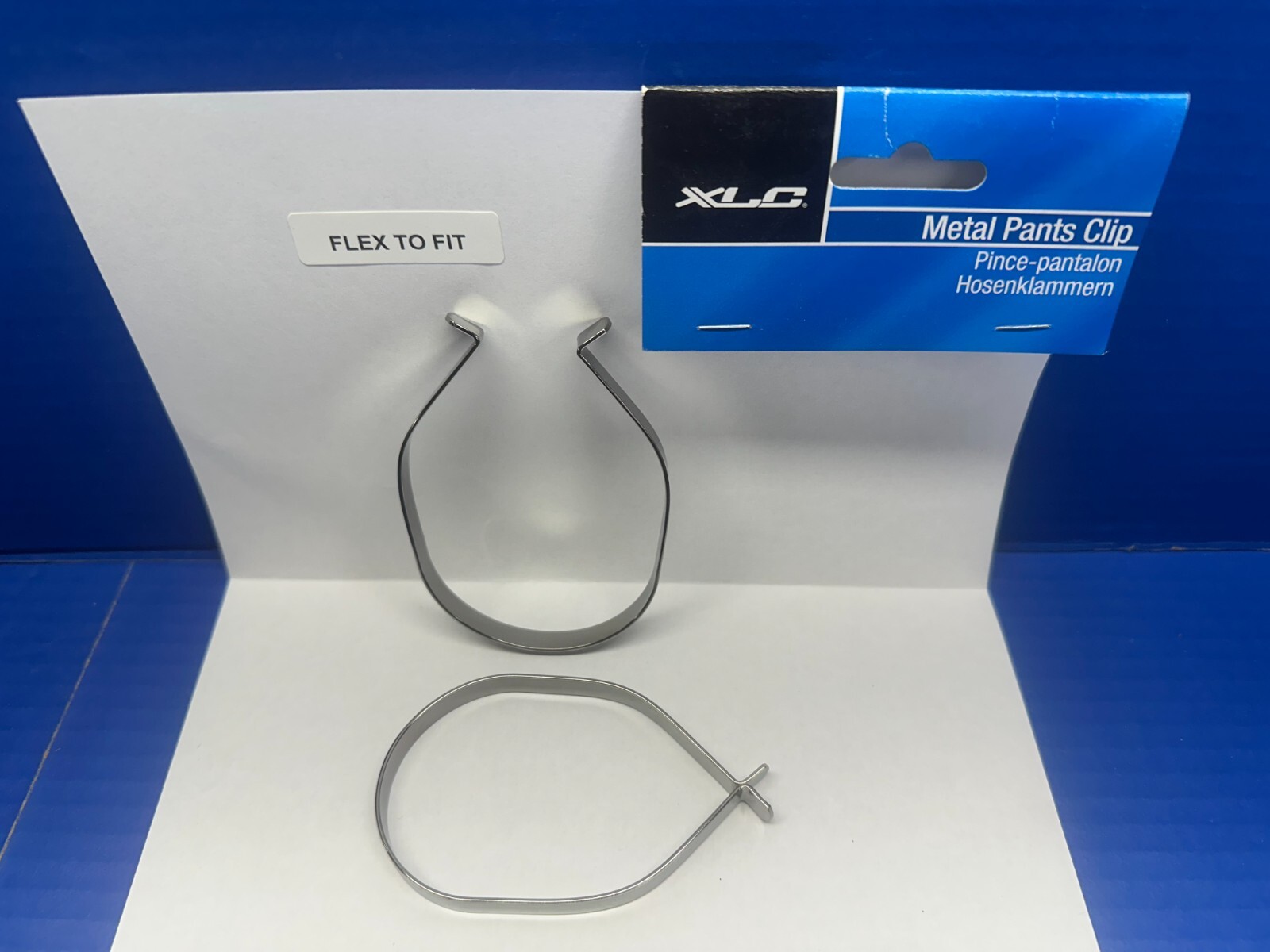 Bicycle Pants Clips Steel Leg Bands (Pair) Pant Clips Bicycle Bike NEW