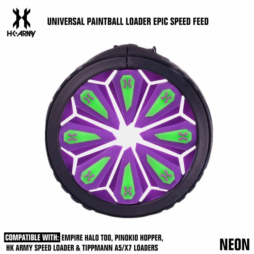 HK Army Universal Paintball Loader Epic Speed Feed - Neon