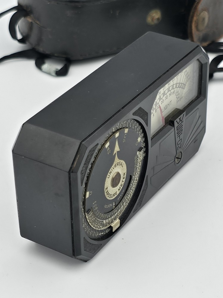 Vintage Weston Model 650 Light Meter – Working Needle – Art Deco – w/ Case