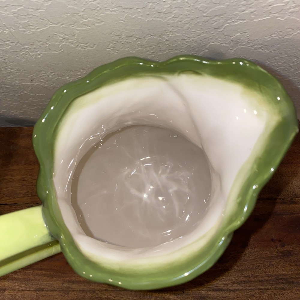 Martha Stewart Farmhouse Collection Cabbage Pitcher Jar