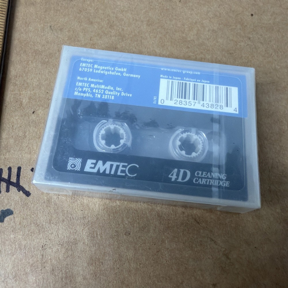 EMTEC 4MM Cleaning Cartridge 4D