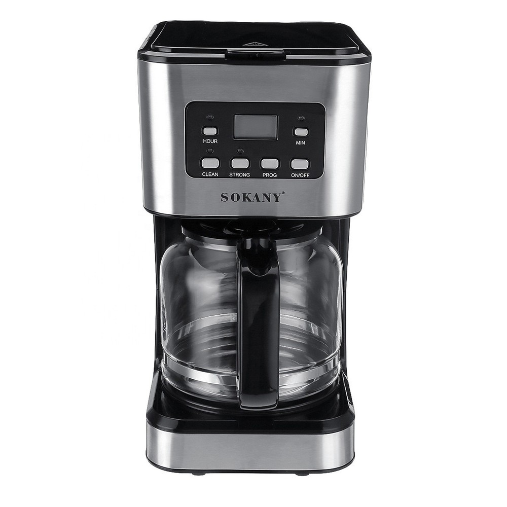 12-Cup Programmable Coffee Maker Glass Carafe, Pause & Serve, Auto Shut Off