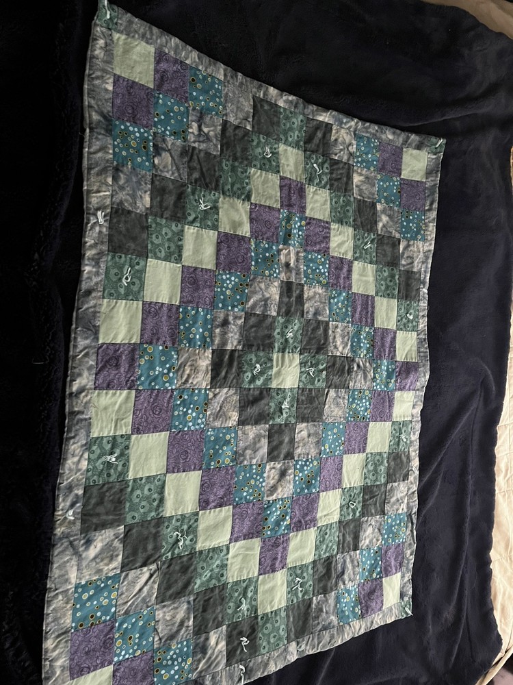 Handmade Quilt 29" x 39"