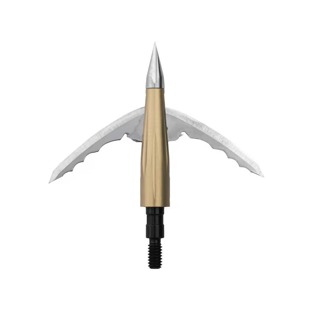 Beast Broadheads 2.3" 100 Grain 2-Pack with Practice Tip (2PACK-100g-2.3in)