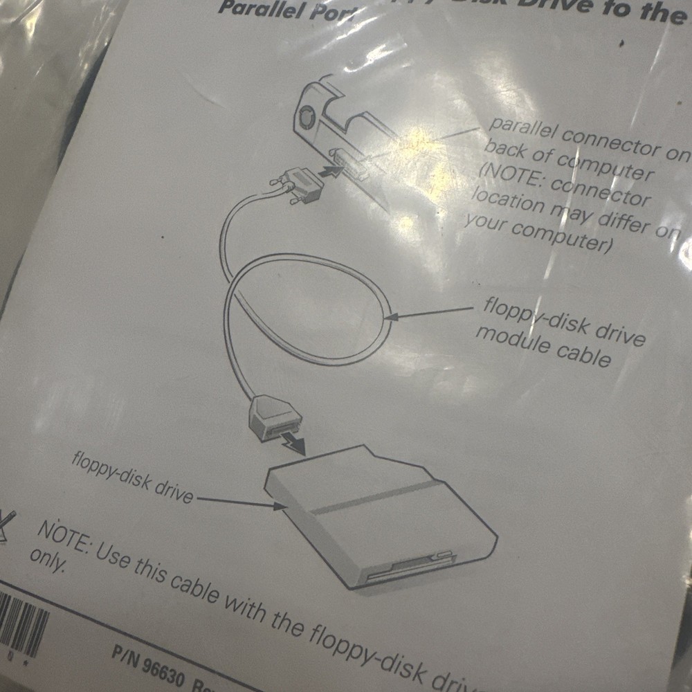 DELL EXTERNAL FLOPPY-DISK DRIVE MODULE CABLE DP/N 045647