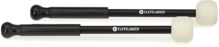 Clevelander Marching Series CMB2 Bass Drum Mallets - Medium