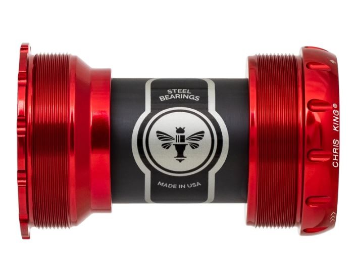 Chris King Threadfit T47A 30 Bottom Bracket - Red