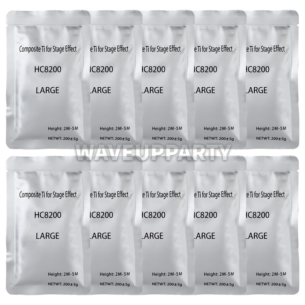 PAIDUN 10/20PCS Cold Spark Machine Powder 200g Bag Sparkler Effect Wedding Event