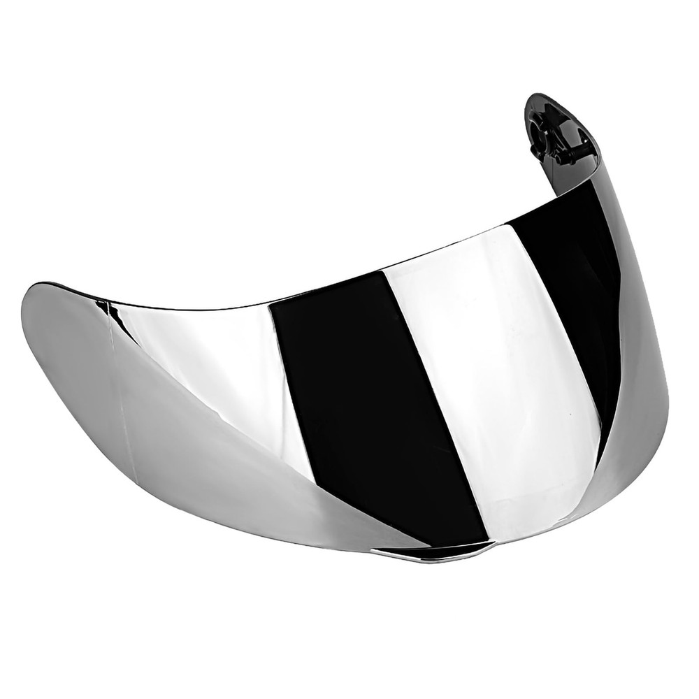 Silver Plated Mirrored Motorcycle Helmet Lens Visor default,