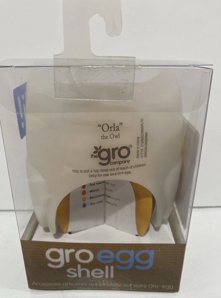 Gro-Egg Owl Shell Cover for Gro-egg Thermometer -New