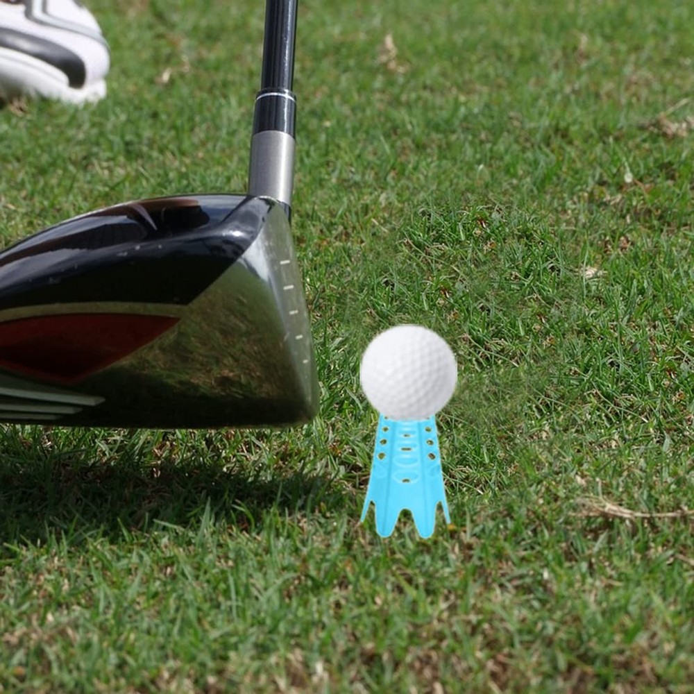 Golf Simulator Tees Indoor Golf Tees for Simulator Plastic Practice Golf Mat