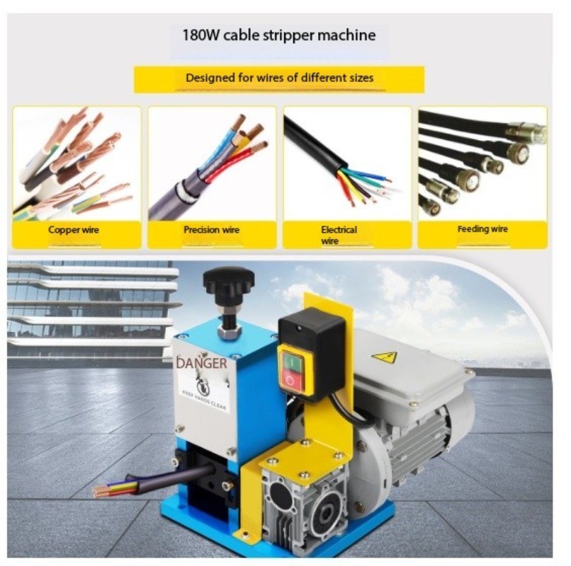 Single-Channel Adjustable Electric Wire Stripper Cable Recycling Wire Stripper