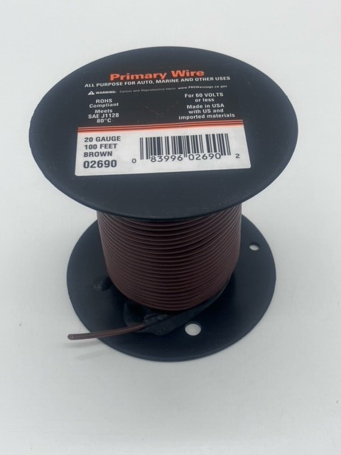 20 Gauge Primary Wire 100% Fine-Stranded Copper USA Made Lot NOT CCA