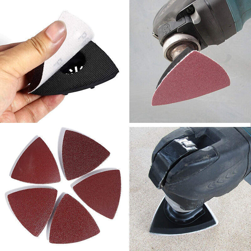 Sanding triangles triangle sandpaper delta sander 80x80x80 mm