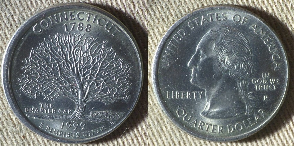 Errors : Quarter Connecticut 1999P Broadstrike IREC317
