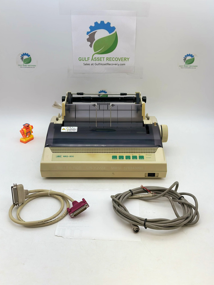 JRC NKG-800 Printer w/ Power and Data Cables (Used)