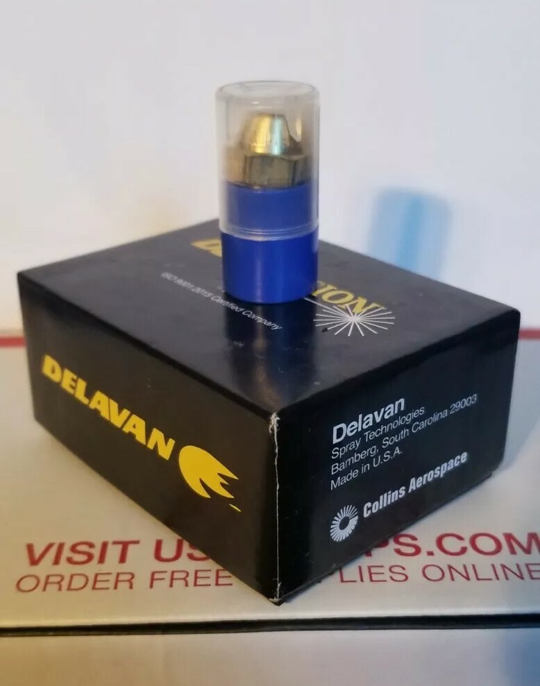 TWO (2) 2.00-60B SOLID DELAVAN OIL BURNER NOZZLES (Fast Shipment Within 24 Hours