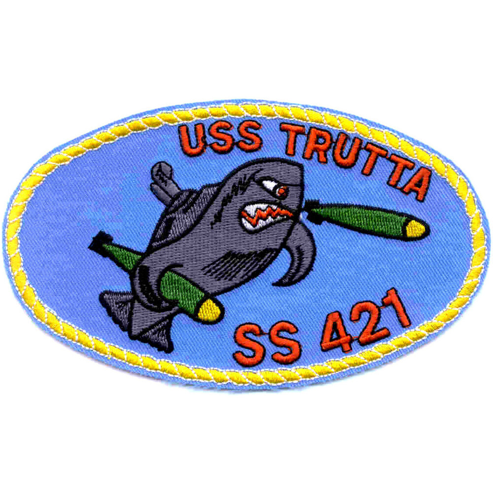 SS-421 USS Trutta Patch - Version B
