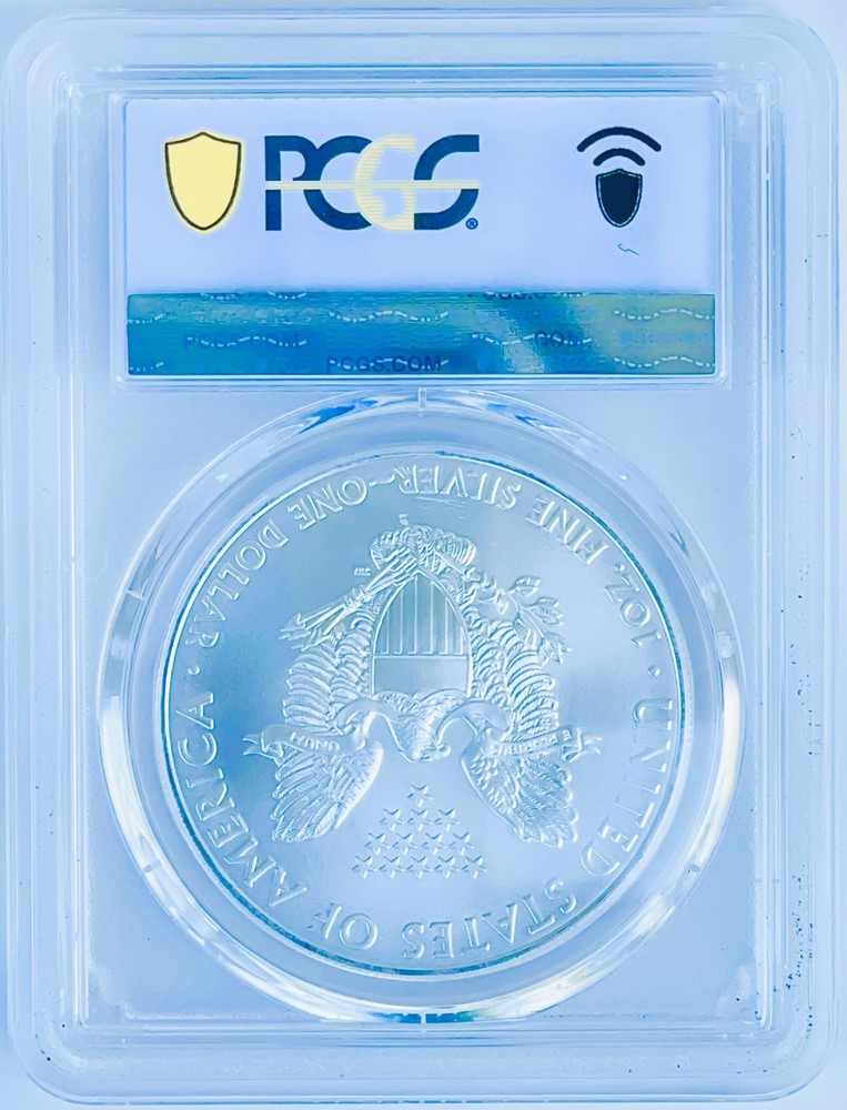 2009 SILVER EAGLE PCGS MS70