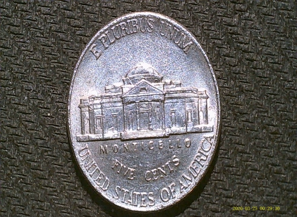 2001-P Jefferson Nickel DDR Error coin