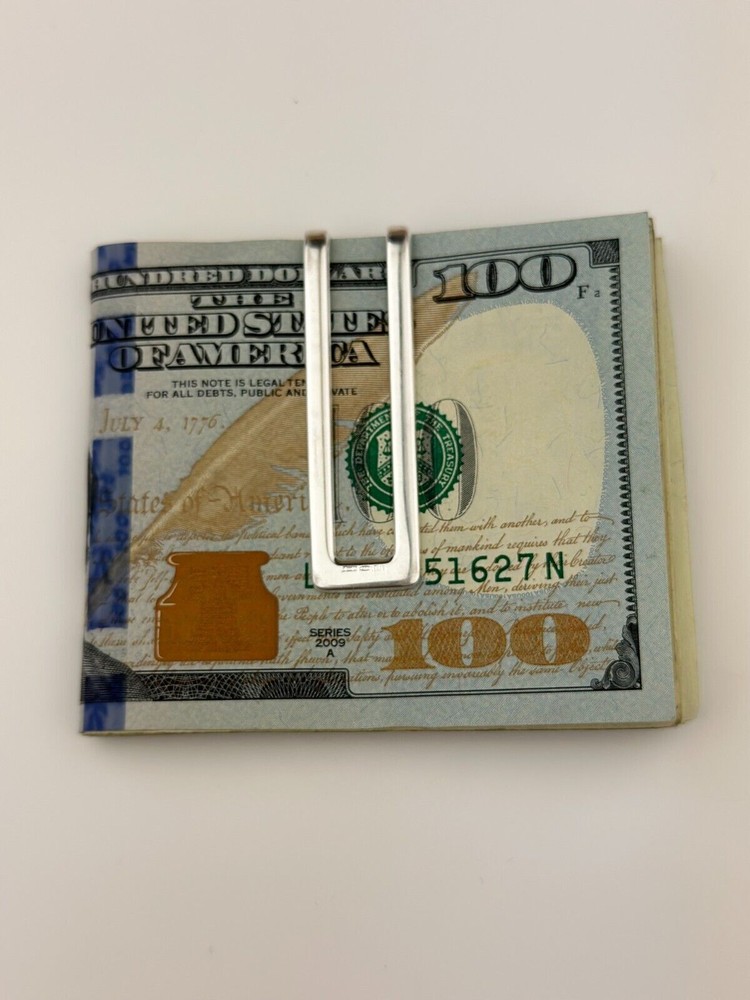 925 Sterling Silver Money Clip